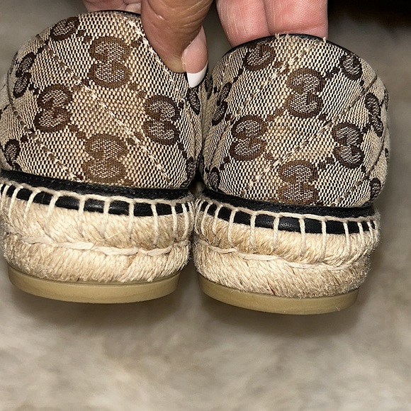 NWT Authentic Gucci Platform Logo Espadrilles Size 37.5 Willing to trade! - Picture 9 of 14